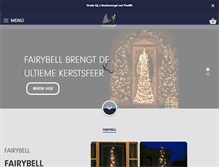 Tablet Screenshot of fairybell.nl